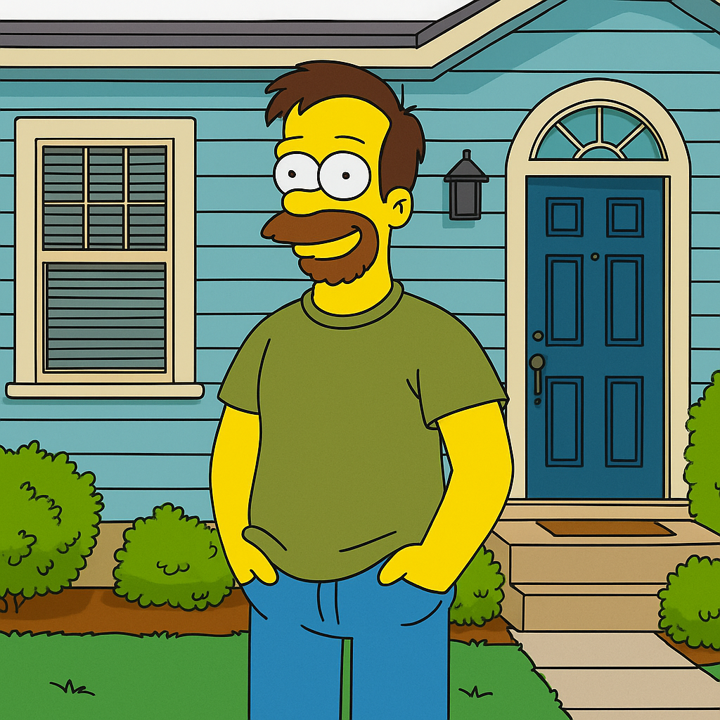 Simpsons style example