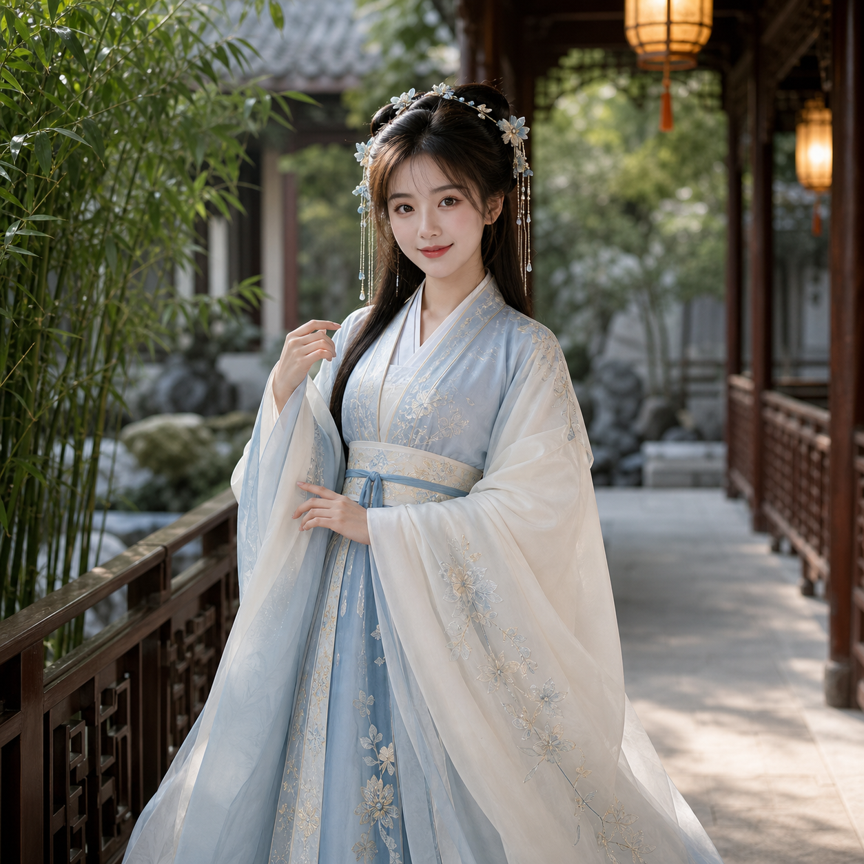 Chibi 3D Hanfu original photo