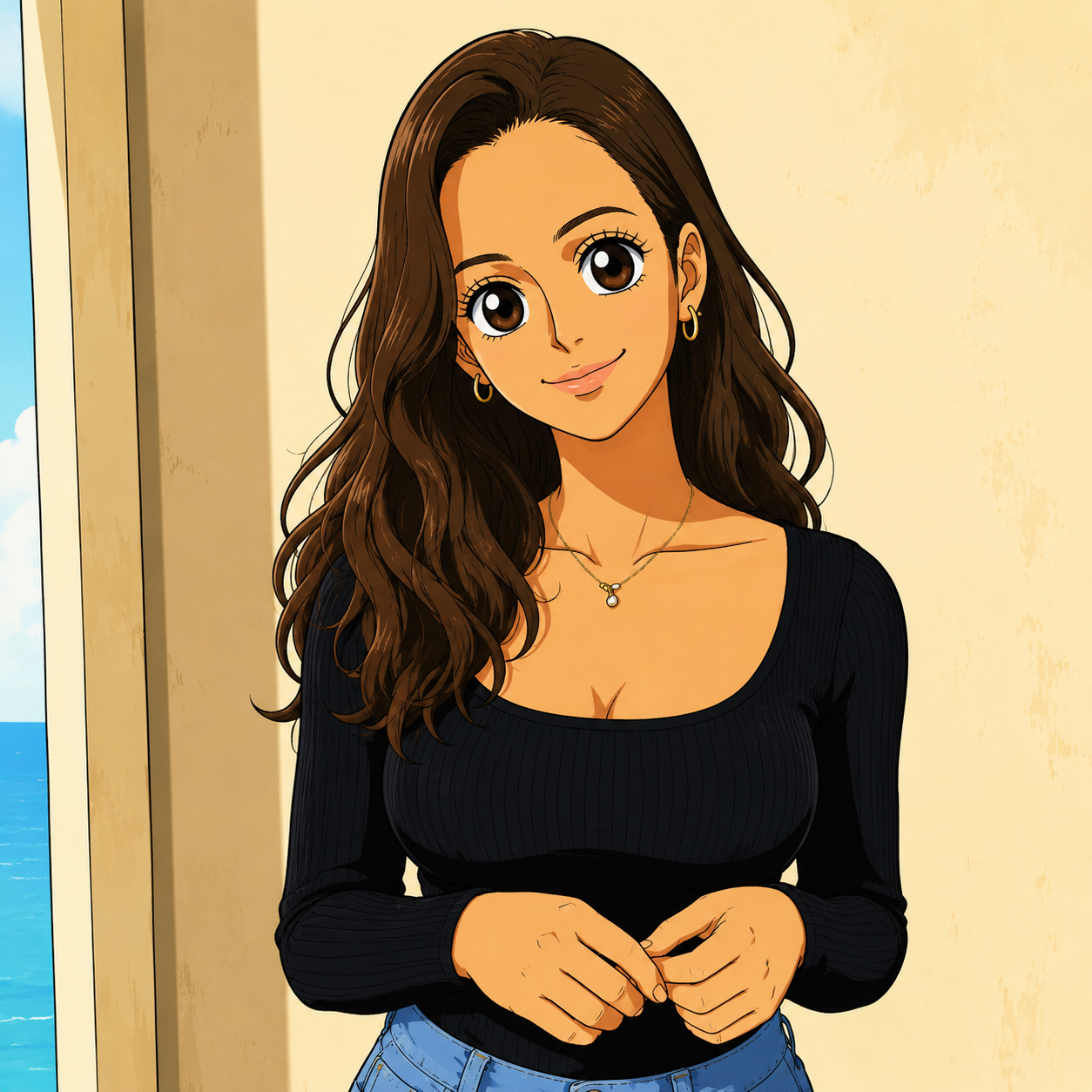 Adventure Pirate Anime style example