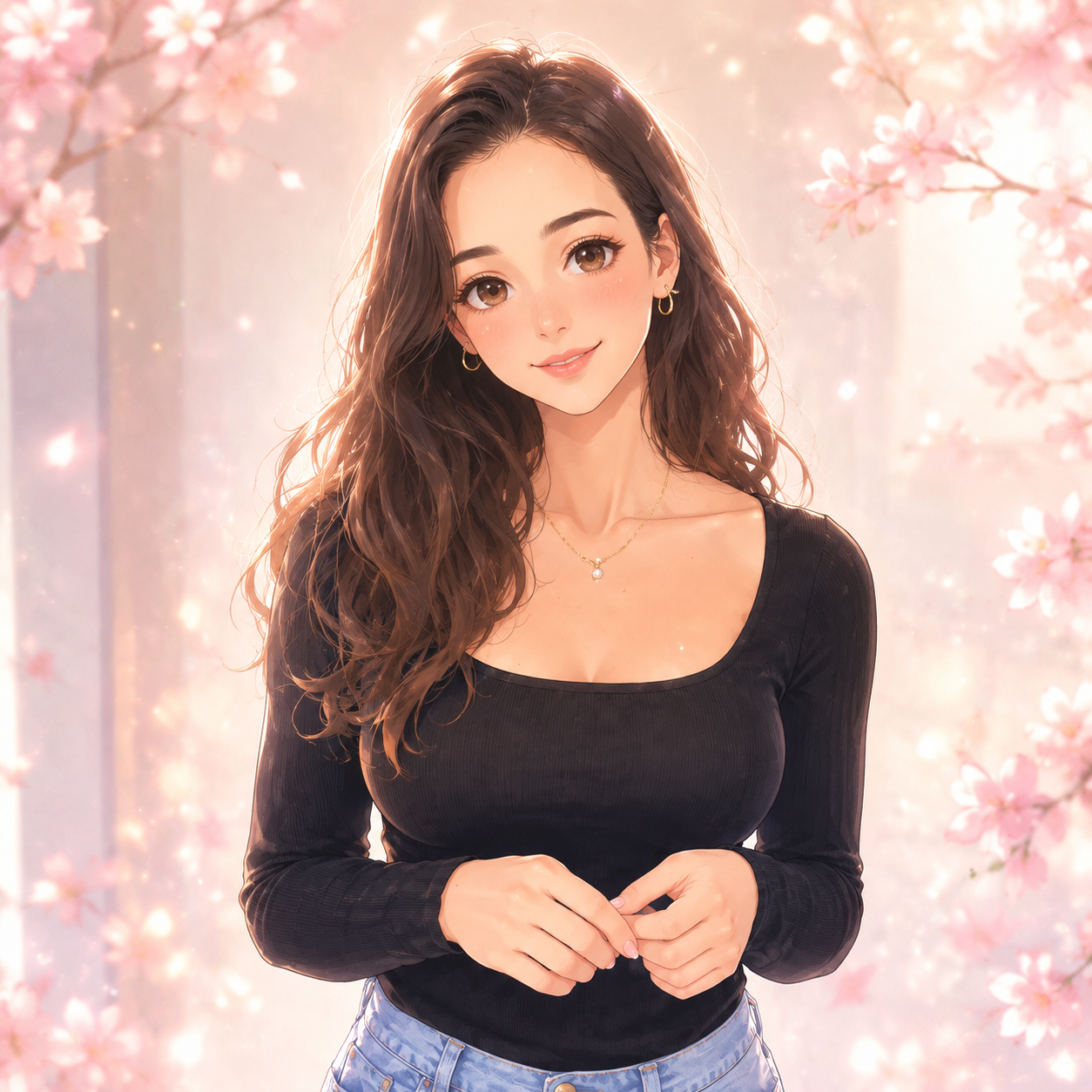 Atmospheric Anime style example
