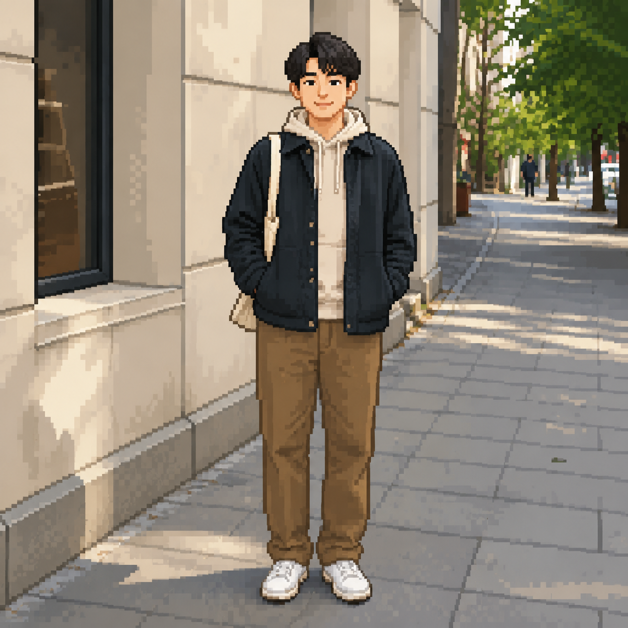 Cartoon Pixel style example