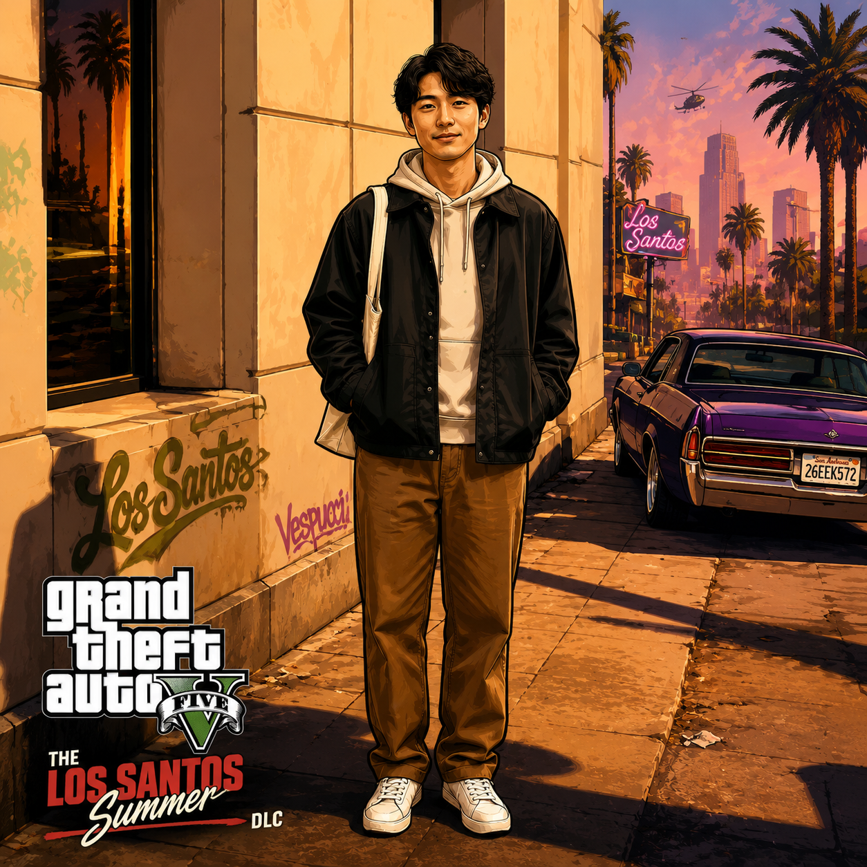 Crime Game Poster style example