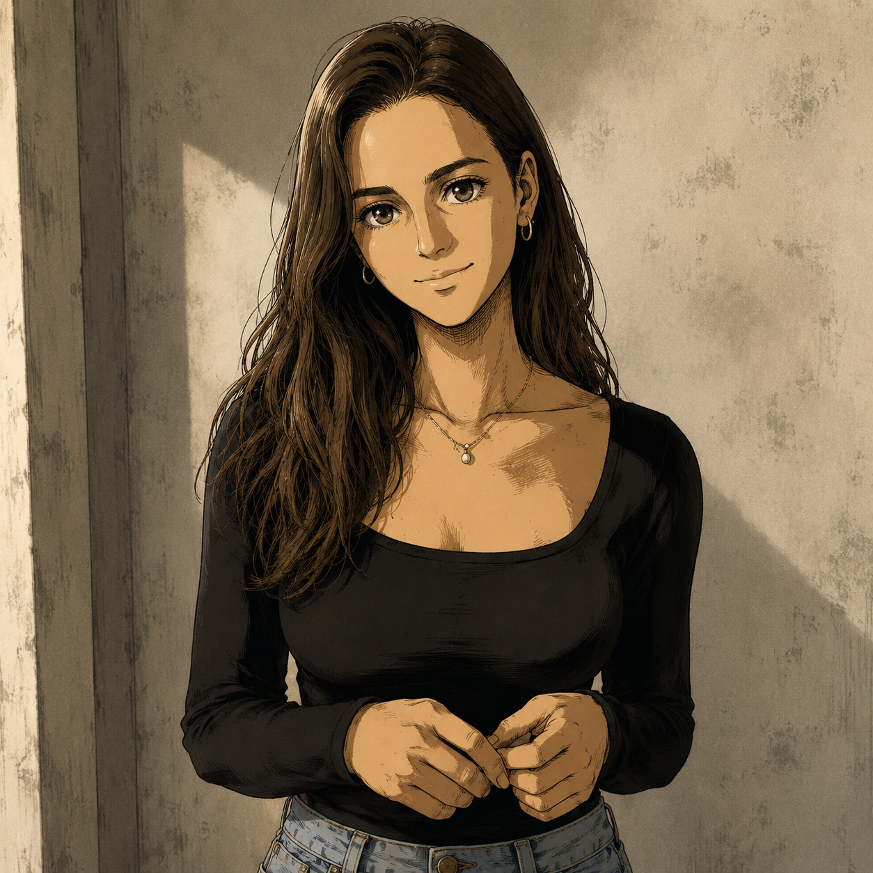 Dark Titan Anime style example