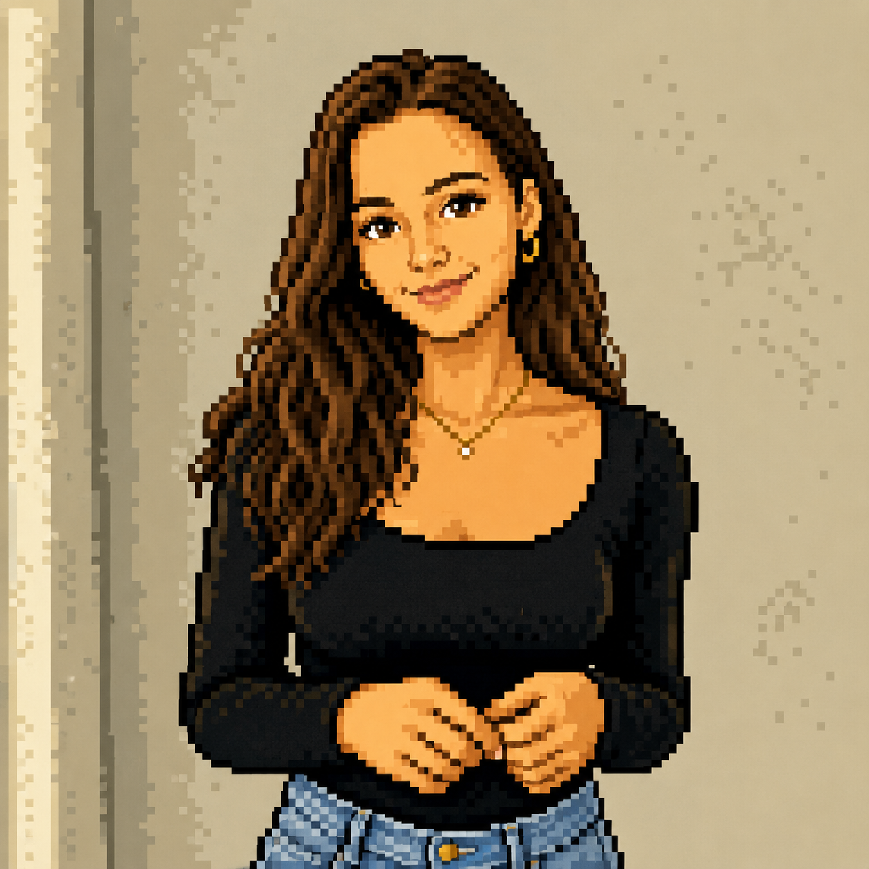 Eight Bit Character style example