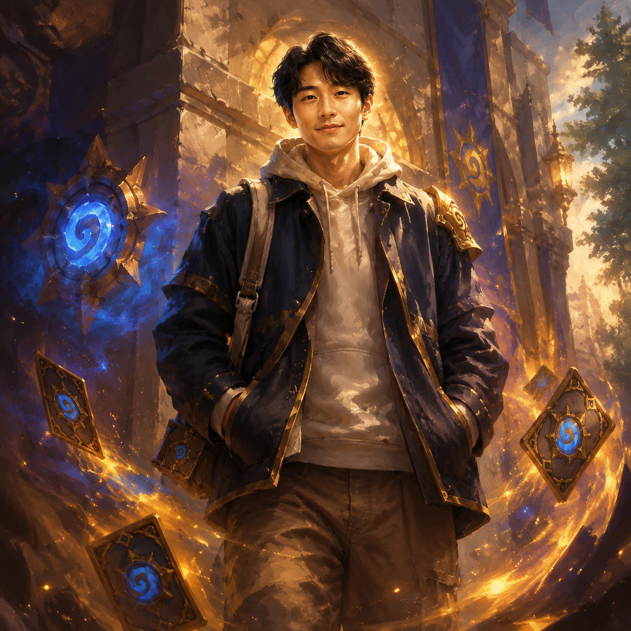 Fantasy Card Game style example