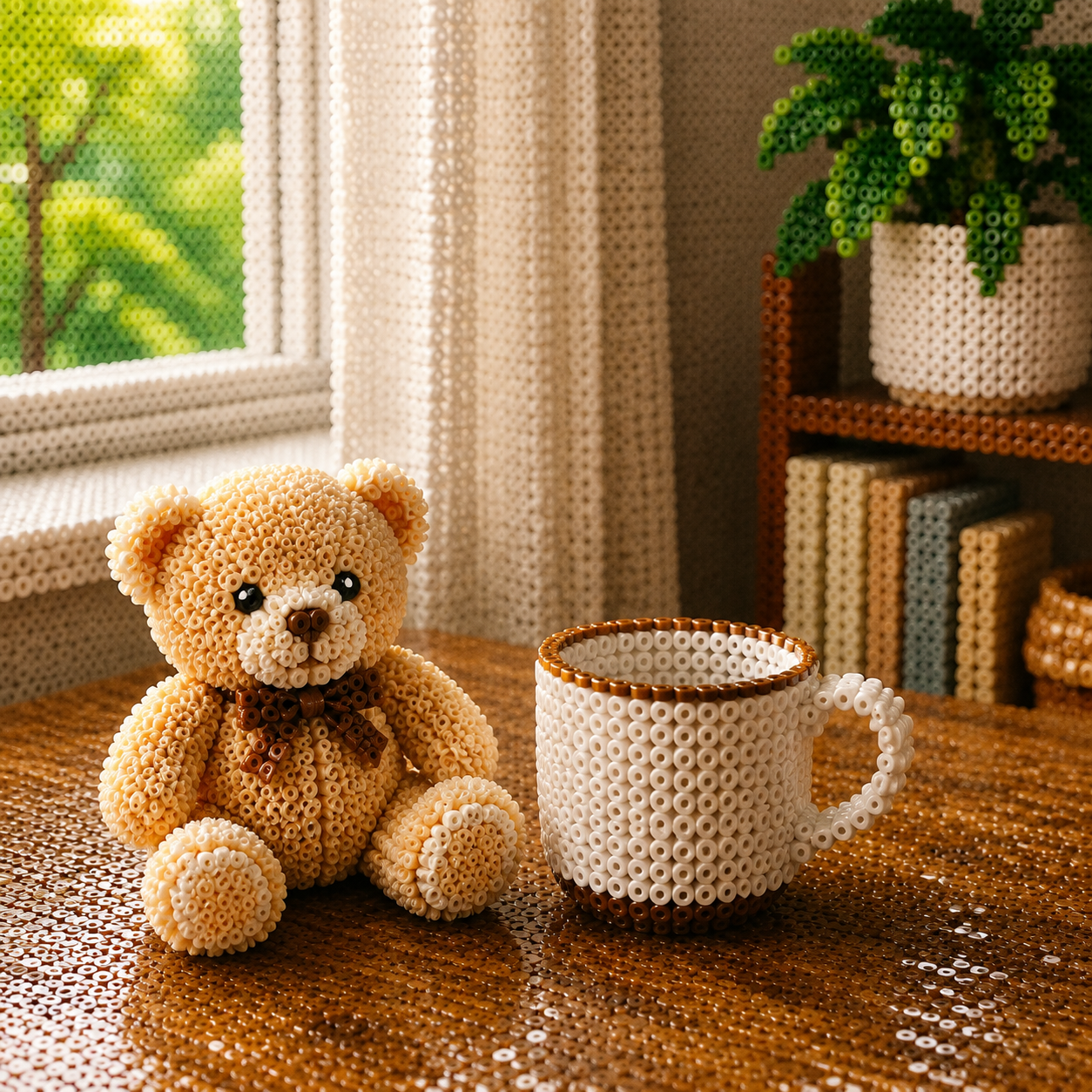 Perler Bead Style style example
