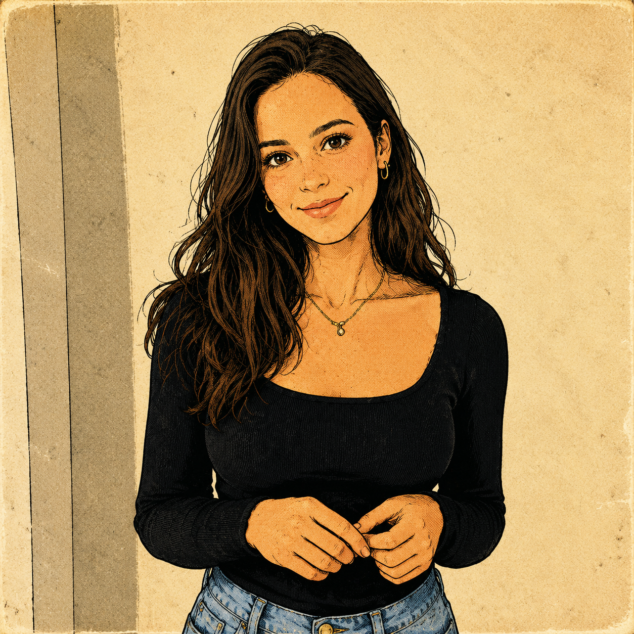 Retro Manga style example