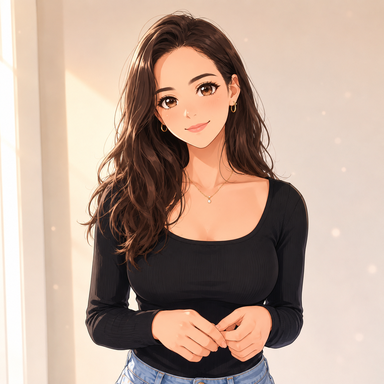 Shojo Manga Face style example