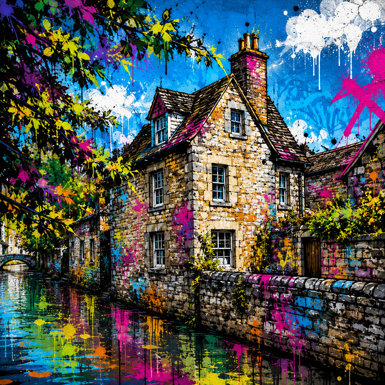 Street Graffiti style example