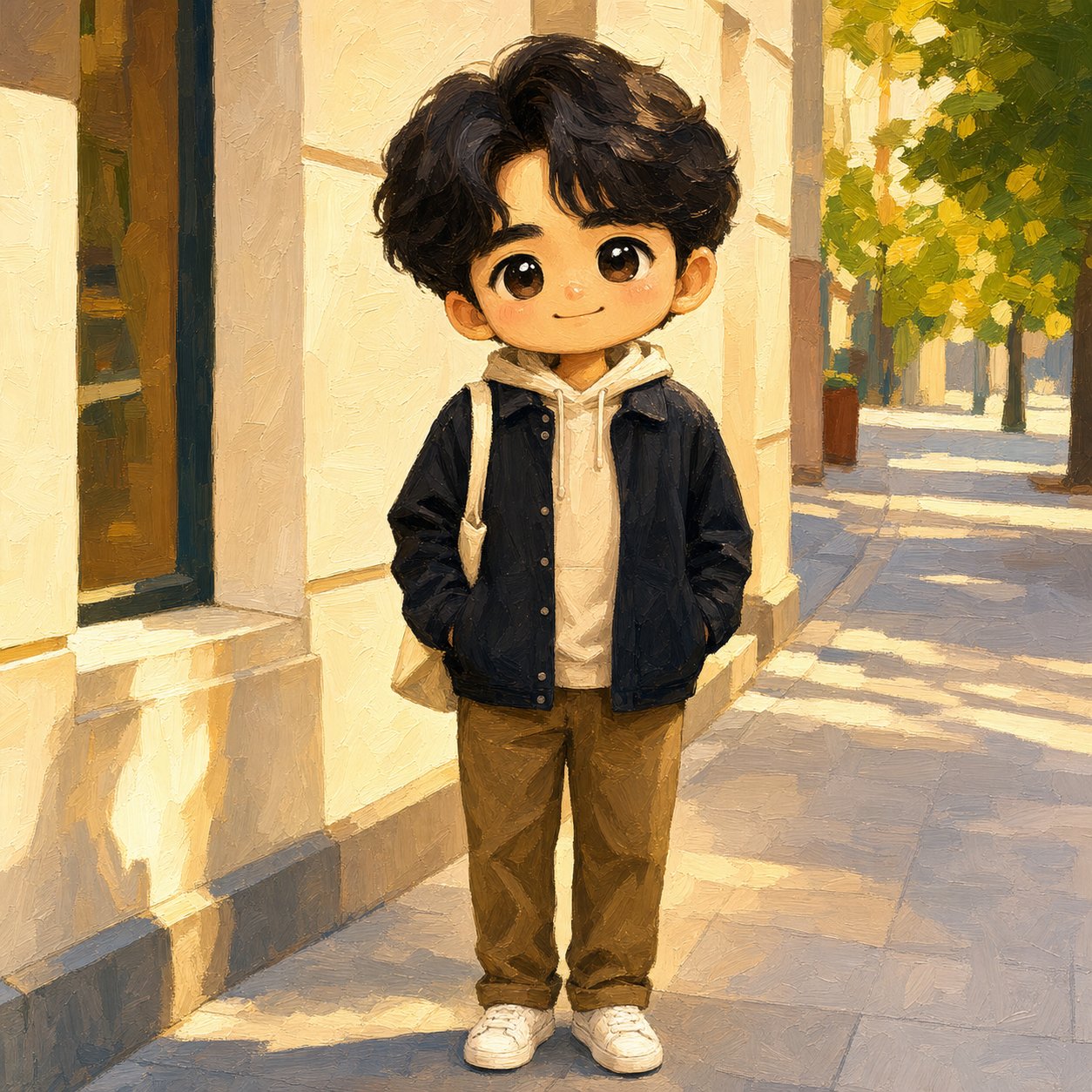 Western Chibi Illustration style example